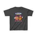 Kids Food T-Shirt — 'Flavor Crew' Donut & Ice Cream Graphic Tee