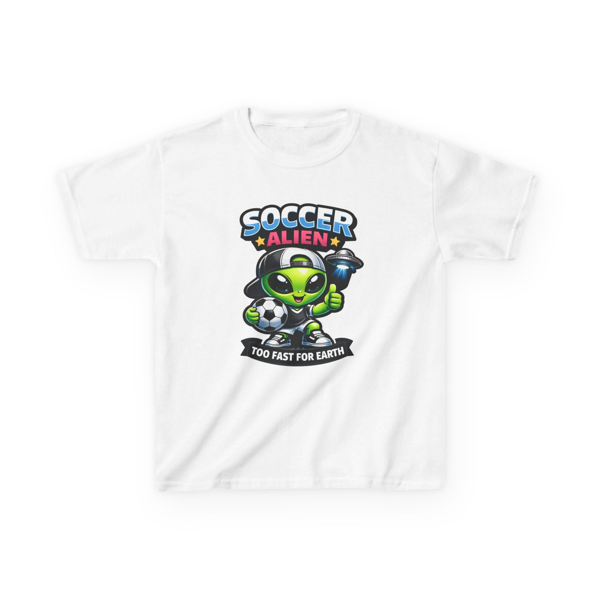 Copy of Kids Soccer Alien - Kids T Shirt