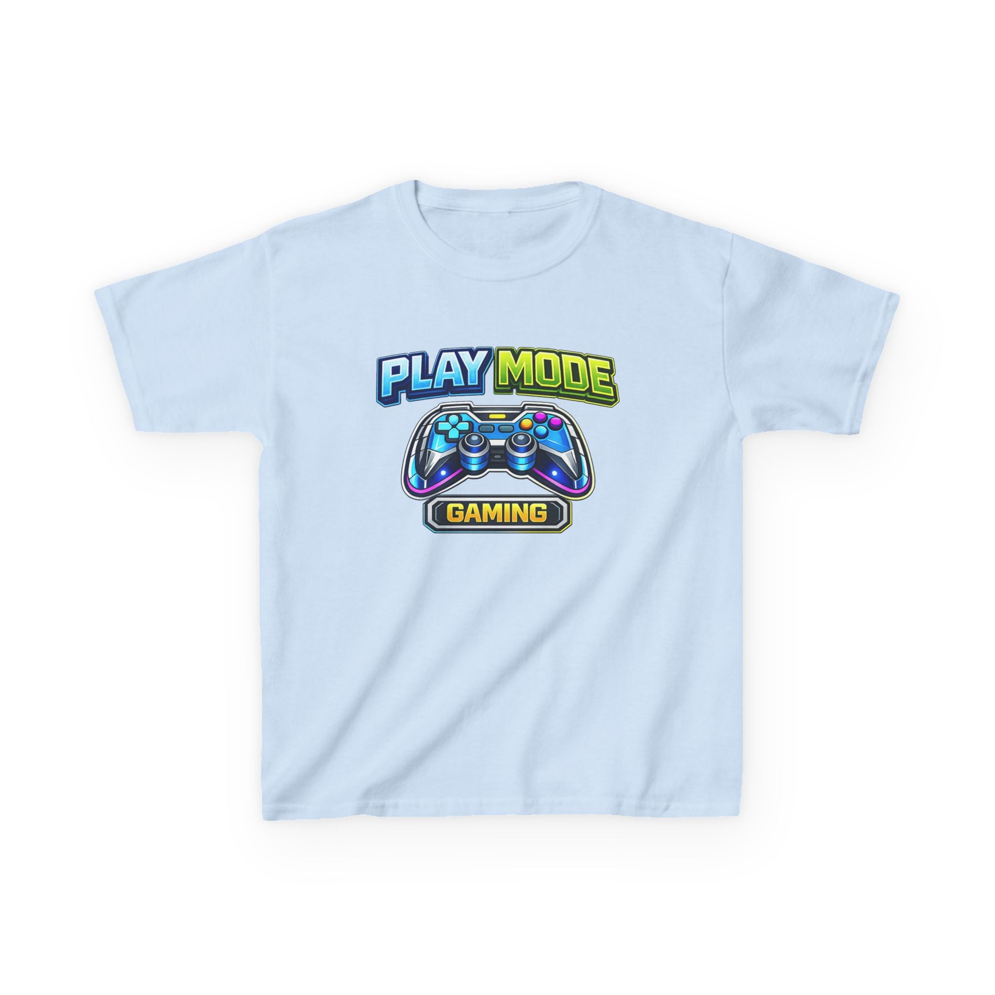 Kids Gamer T-Shirt – Play Mode Controller Graphic Tee