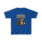 Kids Raccoon T-Shirt — 'Adventures Before Bedtime' Lantern Graphic Tee