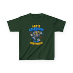 Kids Birthday T-Shirt — 'Let's Celebrate, It's My Birthday!' Fun Party  Boombox Graphic Tee