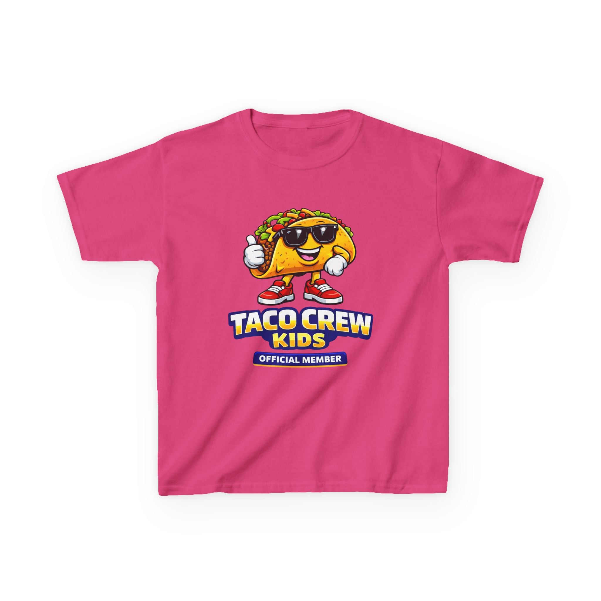 Kids Football T-Shirt — 'Taco Power' Football Hero Graphic Tee