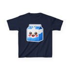 Kids Milk Carton T-Shirt — 'Got Milk?' Cute Kawaii Smiling Milk Carton Graphic Tee