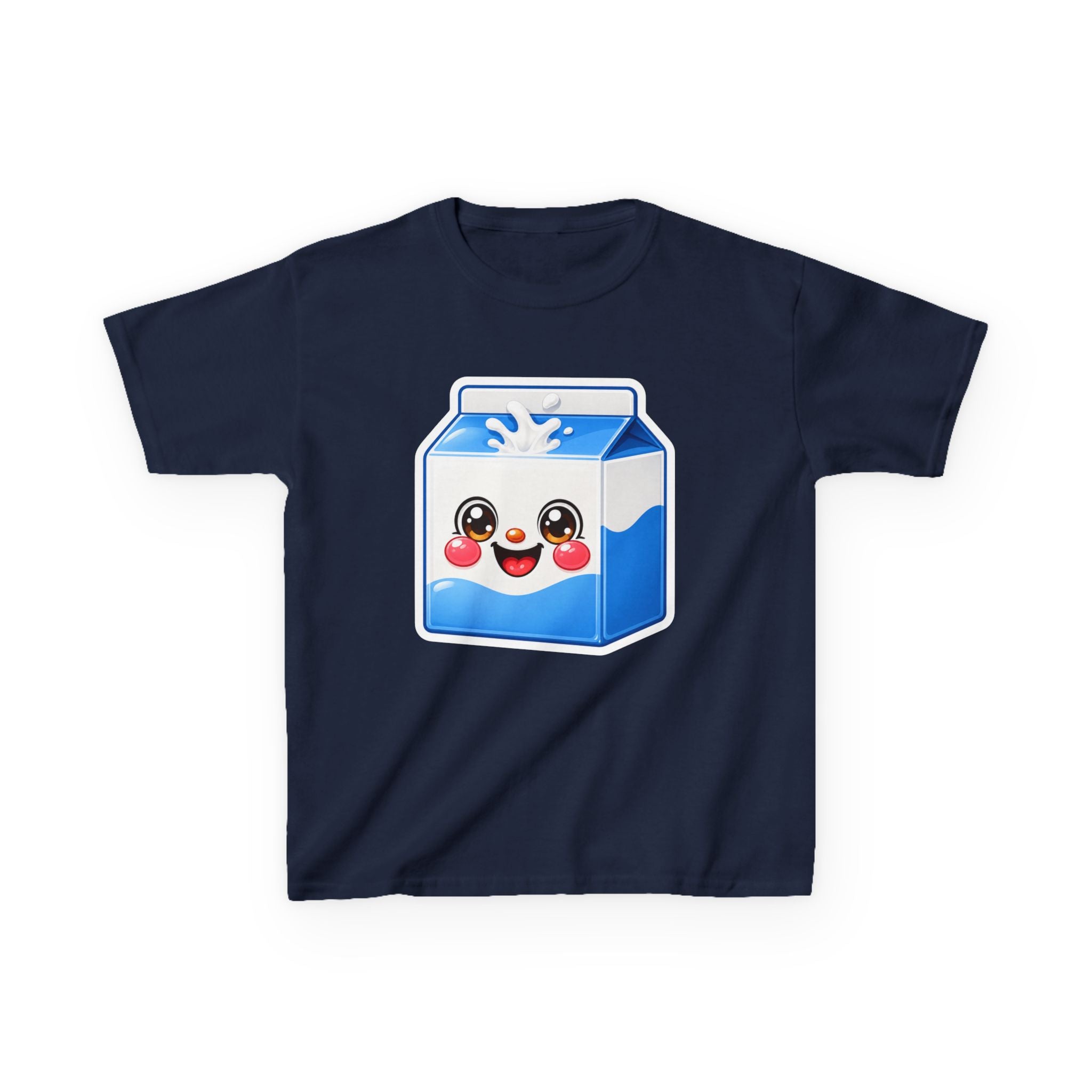 Kids Milk Carton T-Shirt — 'Got Milk?' Cute Kawaii Smiling Milk Carton Graphic Tee
