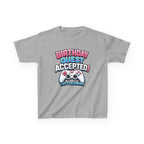 Kids Birthday T-Shirt — 'Birthday Quest Accepted' Gamer Birthday Graphic Tee