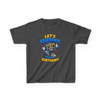 Kids Birthday T-Shirt — 'Let's Celebrate, It's My Birthday!' Fun Party  Boombox Graphic Tee