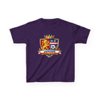 Kids Soccer T-Shirt — 'Junior Soccer Club' Crest Graphic Tee