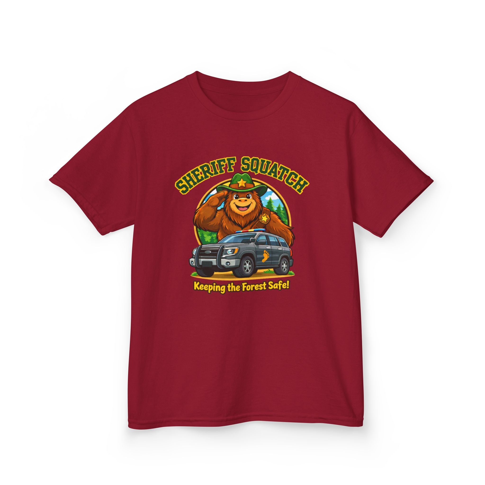 Kids Bigfoot T-Shirt – Sheriff Squatch Graphic Tee