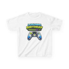 Kids Loading Birthday T-Shirt — 'Loading Birthday' Video Game Controller Graphic Tee