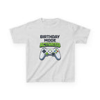 Kids Birthday Gamer T-Shirt – Birthday Mode Graphic Tee