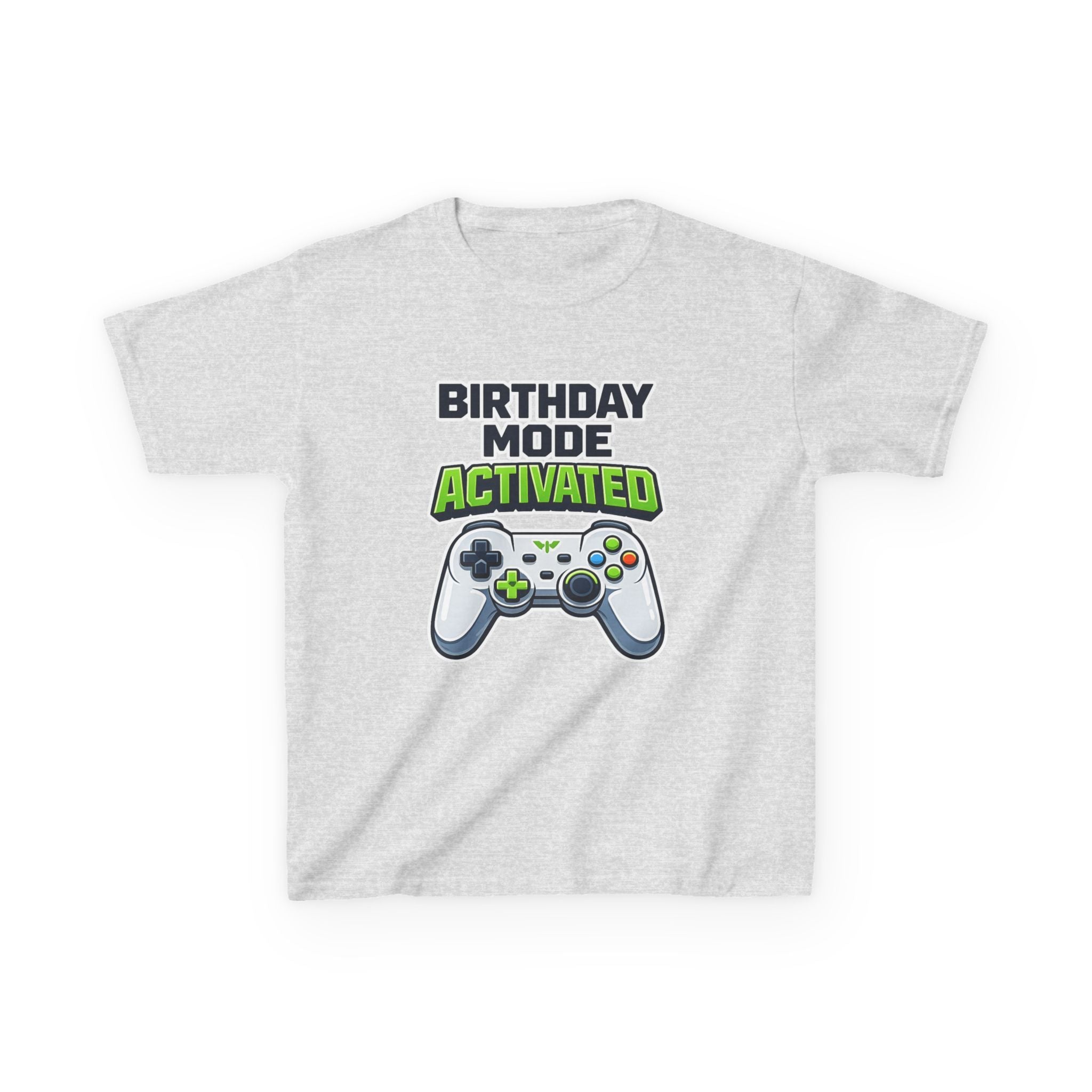 Kids Birthday Gamer T-Shirt – Birthday Mode Graphic Tee