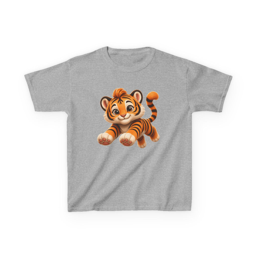 Kids Tee — Cute Cartoon Tiger Shirt for Toddlers & Children