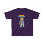 Kids Space Adventure T‑Shirt – Cute Astronaut Dog Graphic Tee