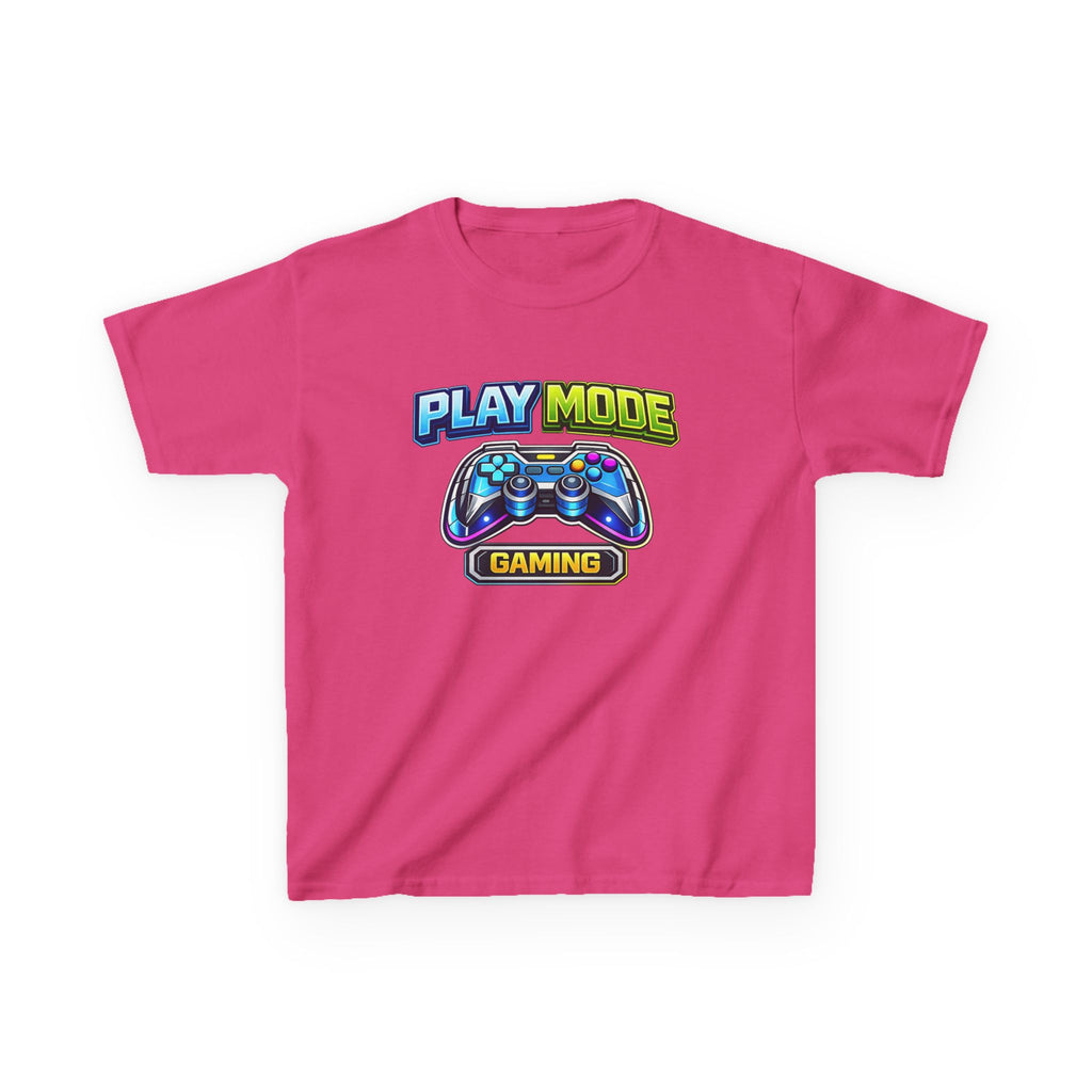 Kids Gamer T-Shirt – Play Mode Controller Graphic Tee