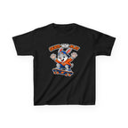 Kids Skate Hop Play T-Shirt — Cute Skateboarding Bunny Tee for Boys & Girls