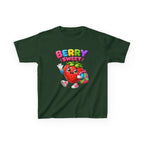 Kids Strawberry T-Shirt — 'Berry Sweet' Cute Strawberry Graphic Tee