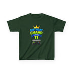 Kids T-Shirt – Birthday Champ Level 11 Unlocked Gaming Tee