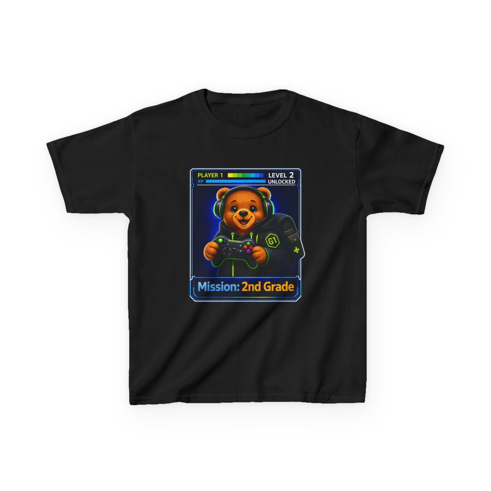 2nd Grade Gamer - Kids T Shirt