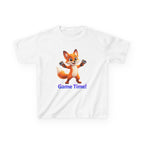 Kids Gamer T-Shirt – Fox Game Time Graphic Tee