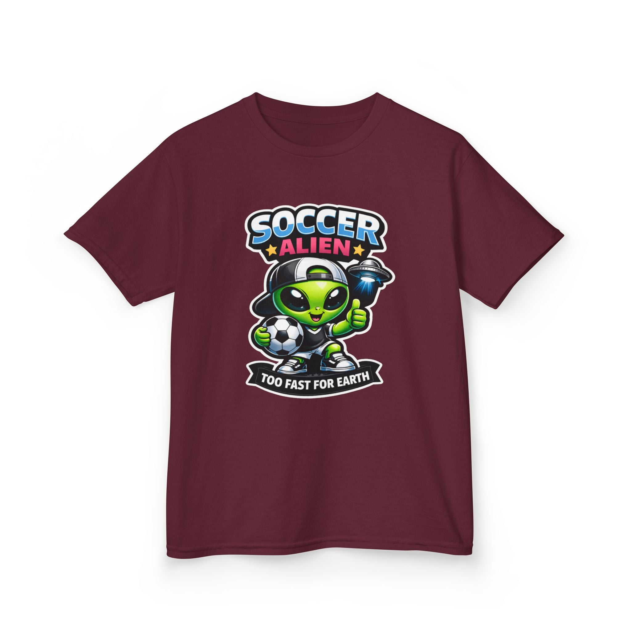 Kids Soccer Alien - Kids T Shirt