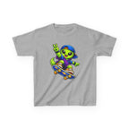 Kids Alien T-Shirt — 'Skate or Alien' Skateboard Graphic Tee