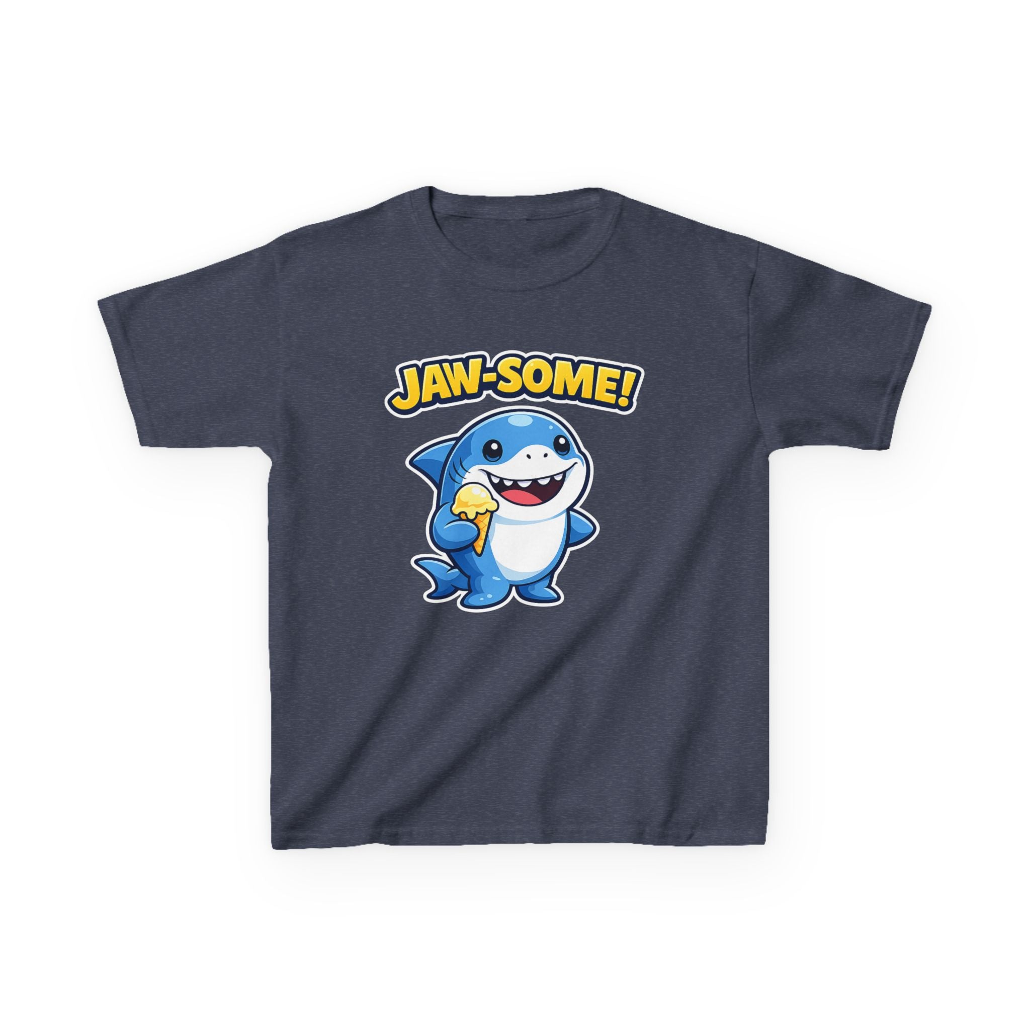Cartoon Shark  - Kids T Shirt