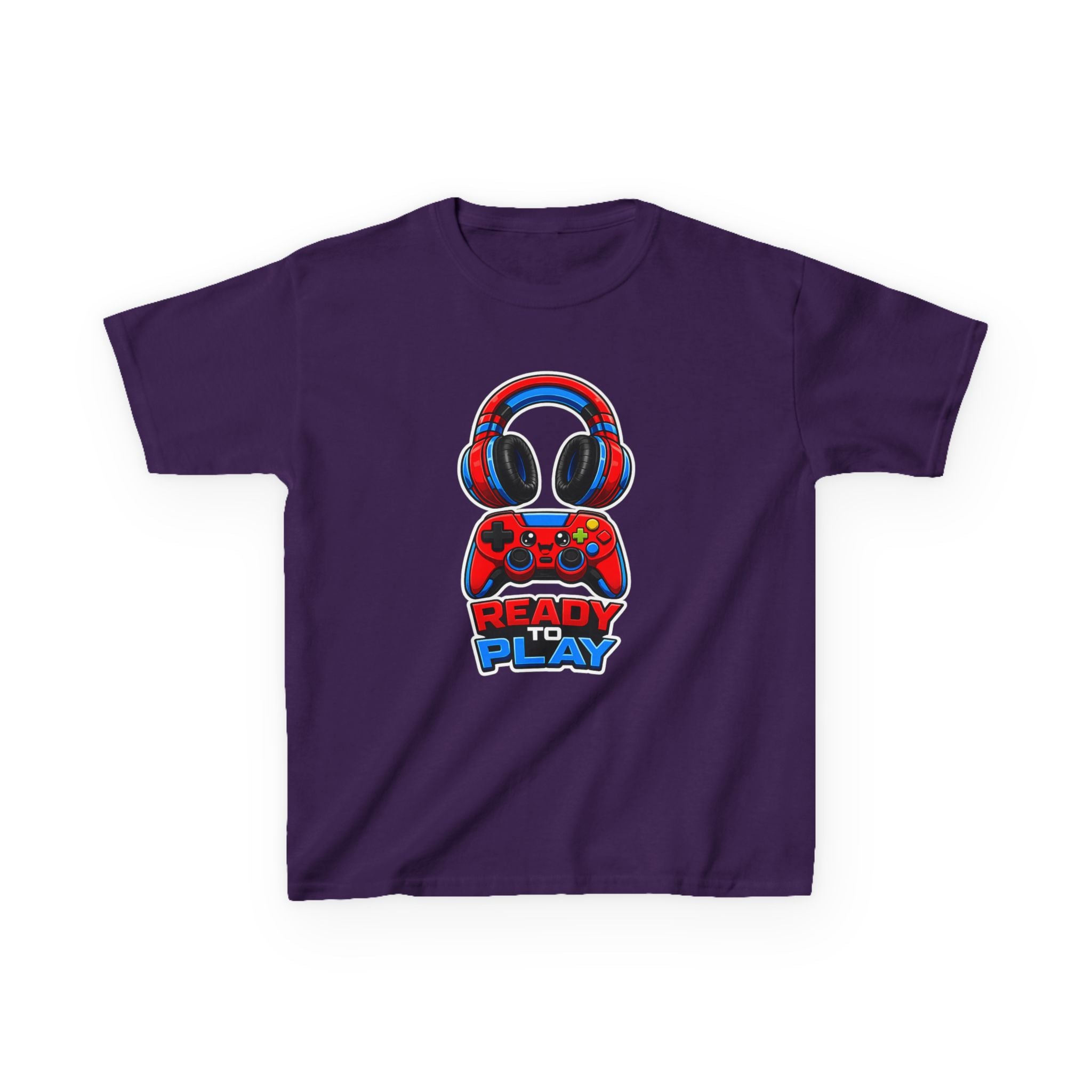 Kids Gaming T-Shirt — 'Ready to Play' Gamer Graphic Tee