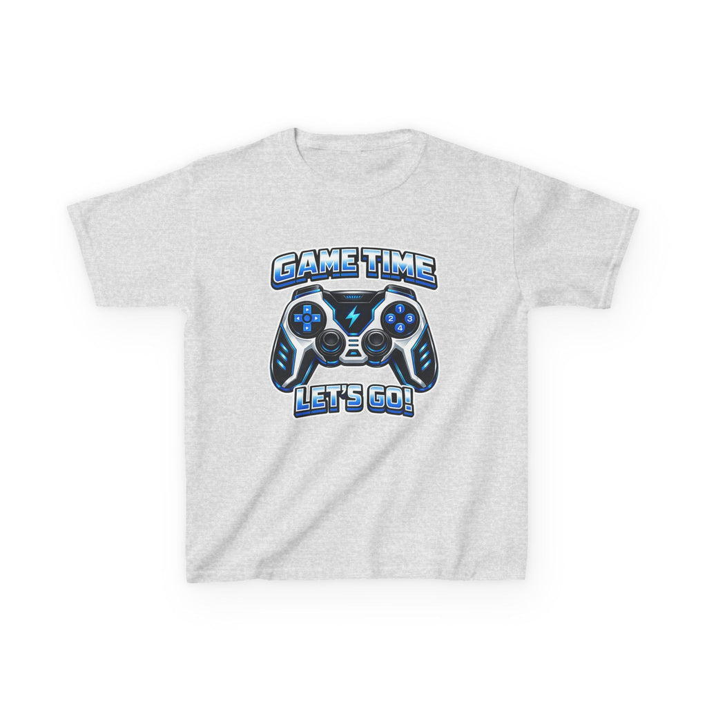Kids Game Time T-Shirt — 'Let's Go!' Video Game Controller Graphic Tee