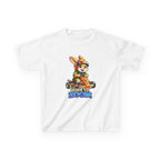Kids Racing T-Shirt — 'Born to Zoom' Racing Bunny Graphic Tee