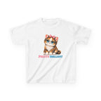 Kids Cat T-Shirt — 'Pretty Brilliant' Cute Cat Graphic Tee