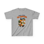 Kids Puppy T-Shirt — 'Small Steps, Big Adventures' Explorer Puppy Graphic Tee