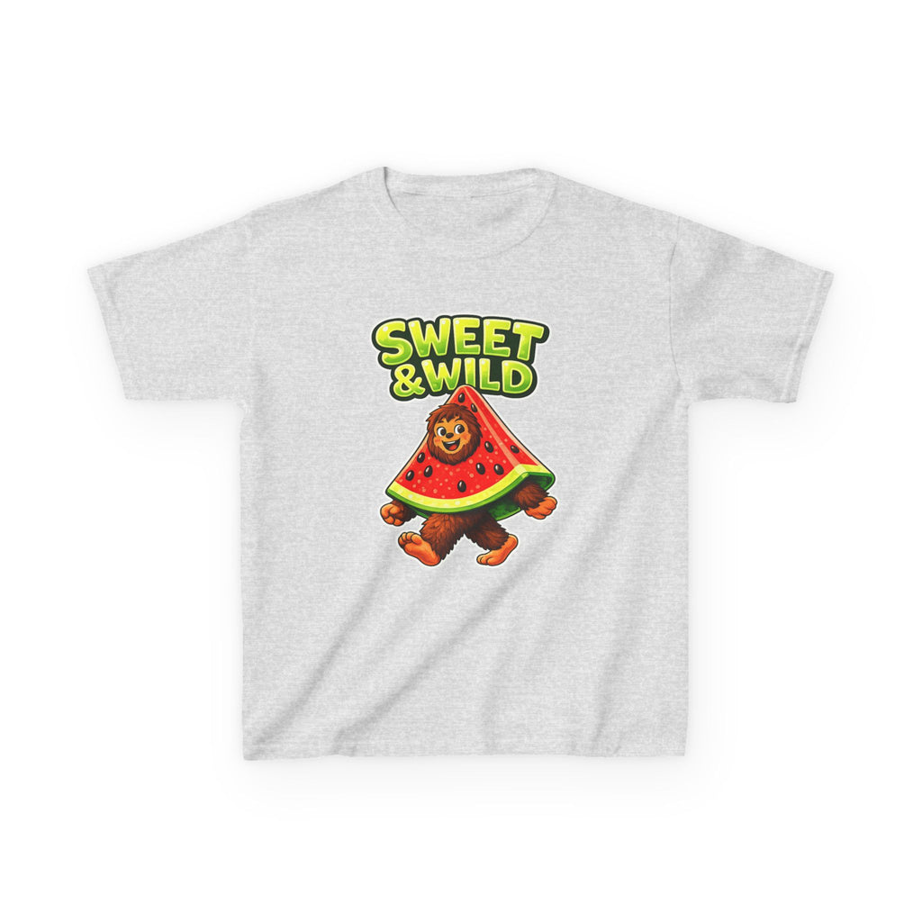Kids Watermelon T-Shirt — 'Sweet & Wild' Fun Fruit Graphic Tee