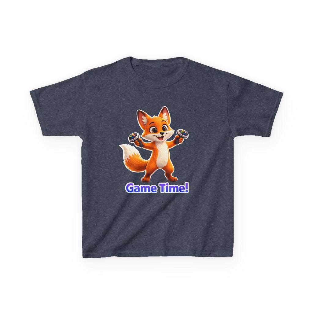 Kids Gamer T-Shirt – Fox Game Time Graphic Tee