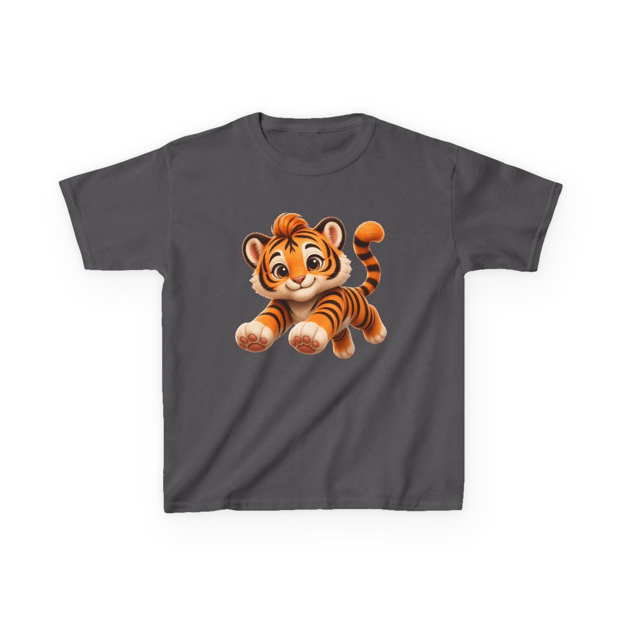 Kids Tee — Cute Cartoon Tiger Shirt for Toddlers & Children