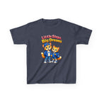 Kids Fox T-Shirt — 'Little Steps, Big Dreams' Cute Foxes Back-to-School Graphic Tee