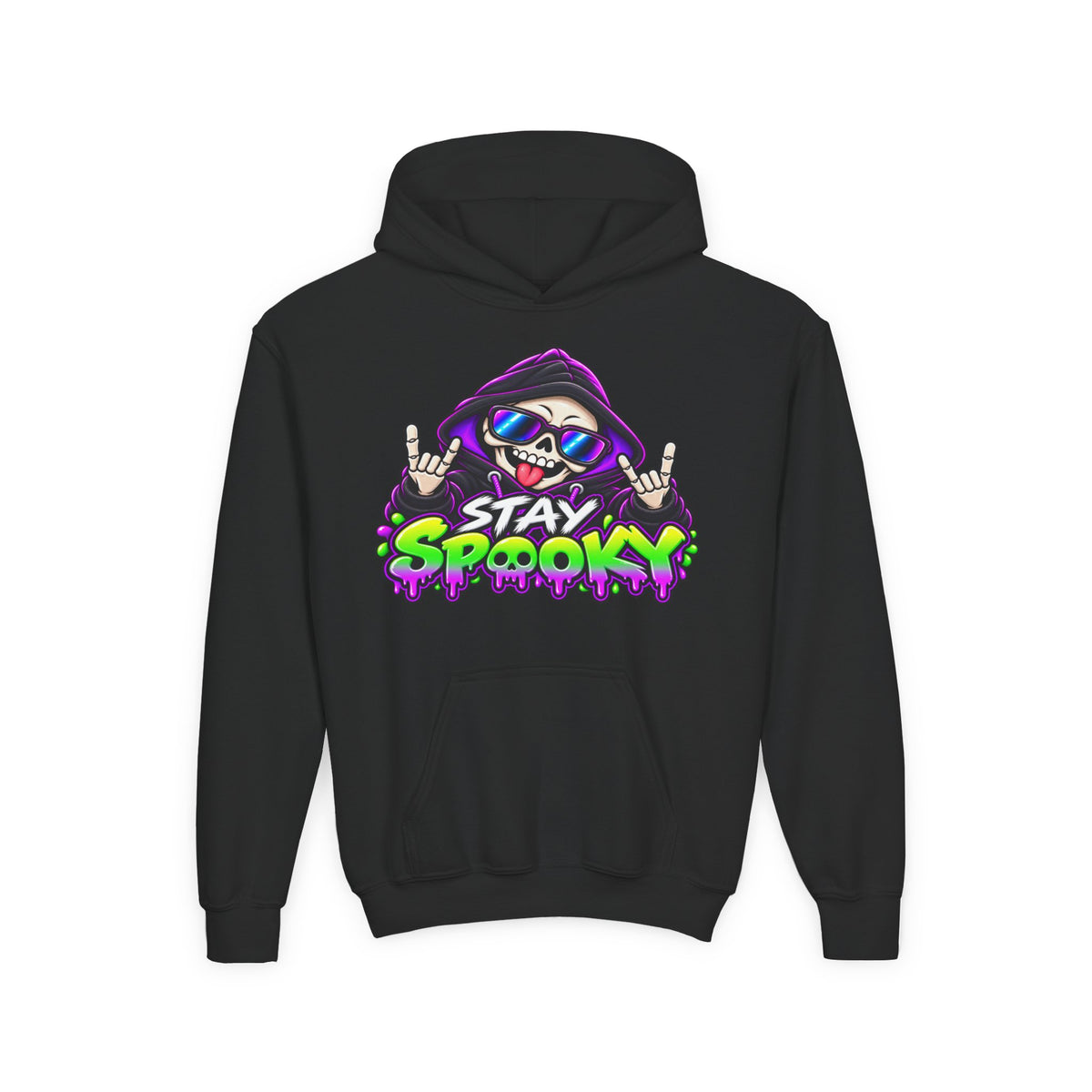 Kidxtr™ Kids Halloween Hoodie — 'Stay Spooky' Graphic Hoodie