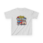 Kids Tee — "Brave Little Brave Hero" Firetruck Graphic