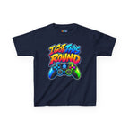 Kidxtr™ Kids Gamer T-Shirt — 'I Got This Round' Gaming Graphic Tee