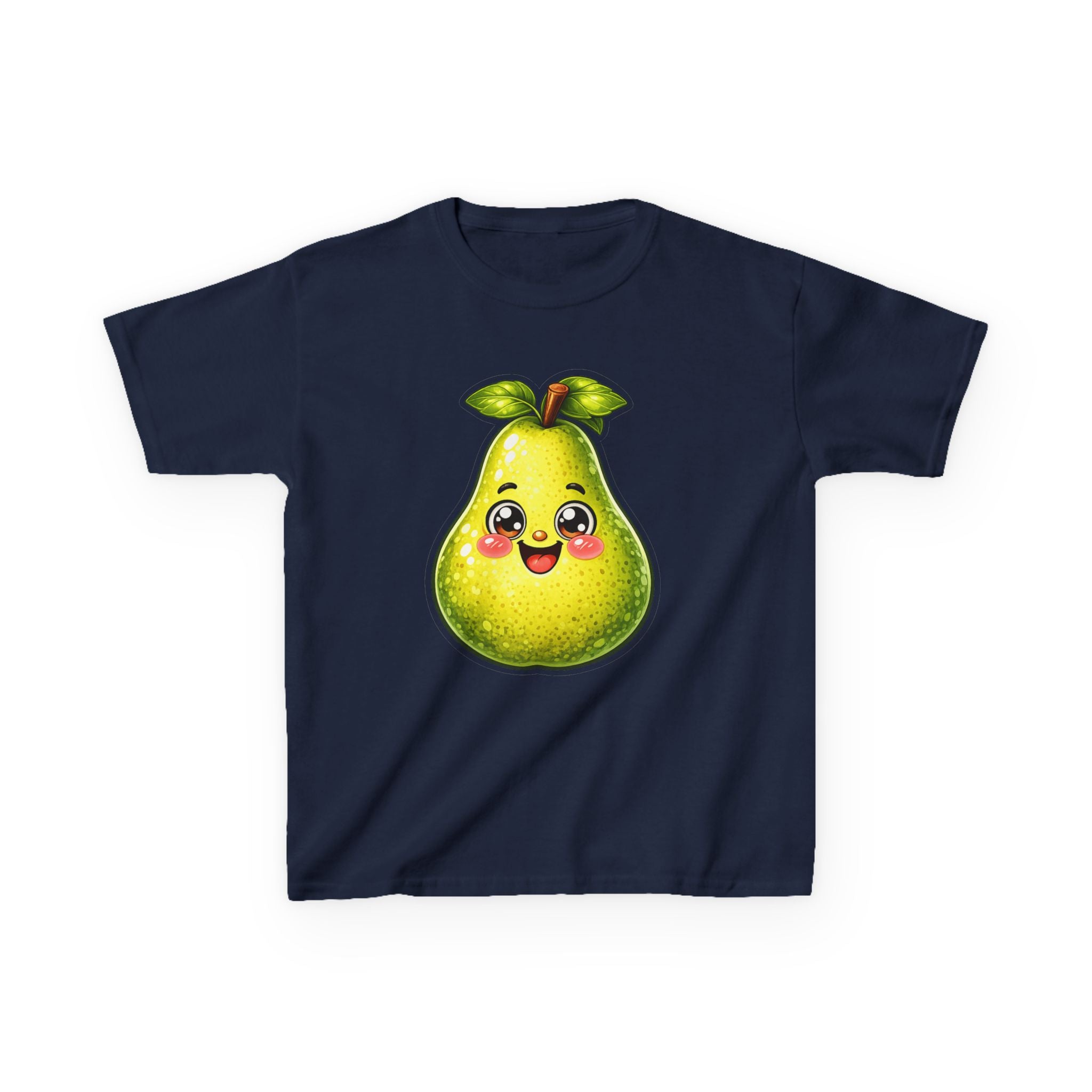 Kids Pear T-Shirt — 'So Pear-fect' Cute Smiling Pear Fruit Graphic Tee