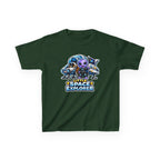 Kids Space T-Shirt — 'Little Space Explorer' Alien Rocket Graphic Tee