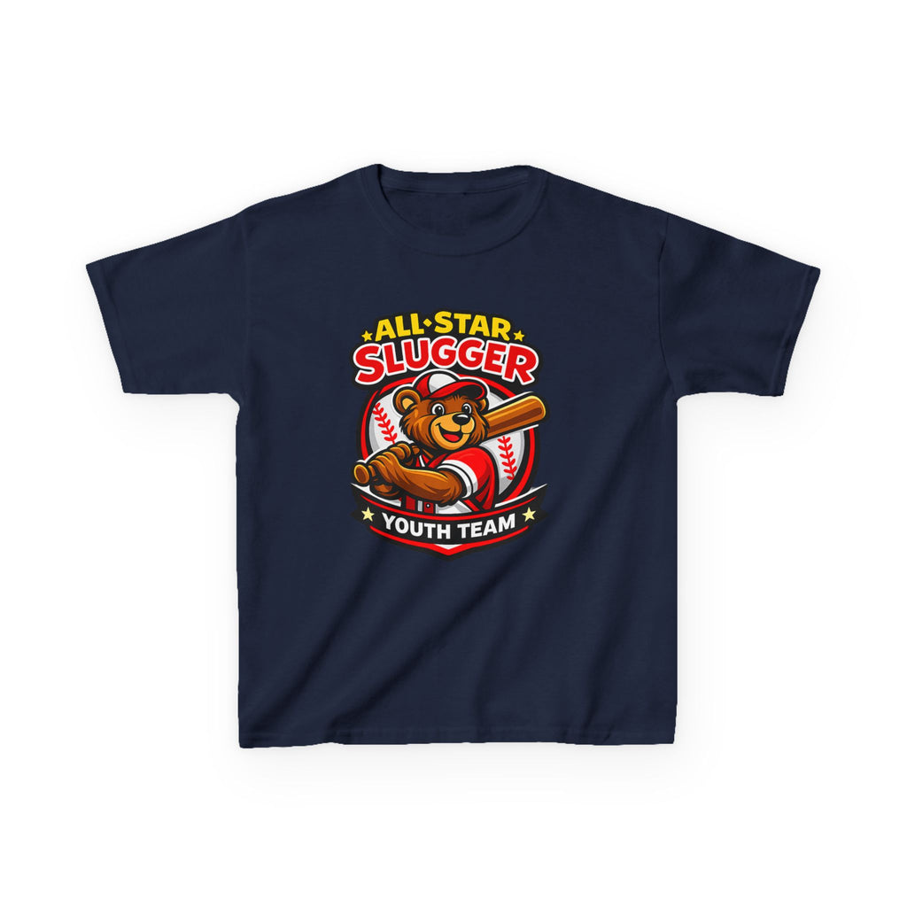 Kids Baseball T-Shirt – All Star Slugger Graphic Tee
