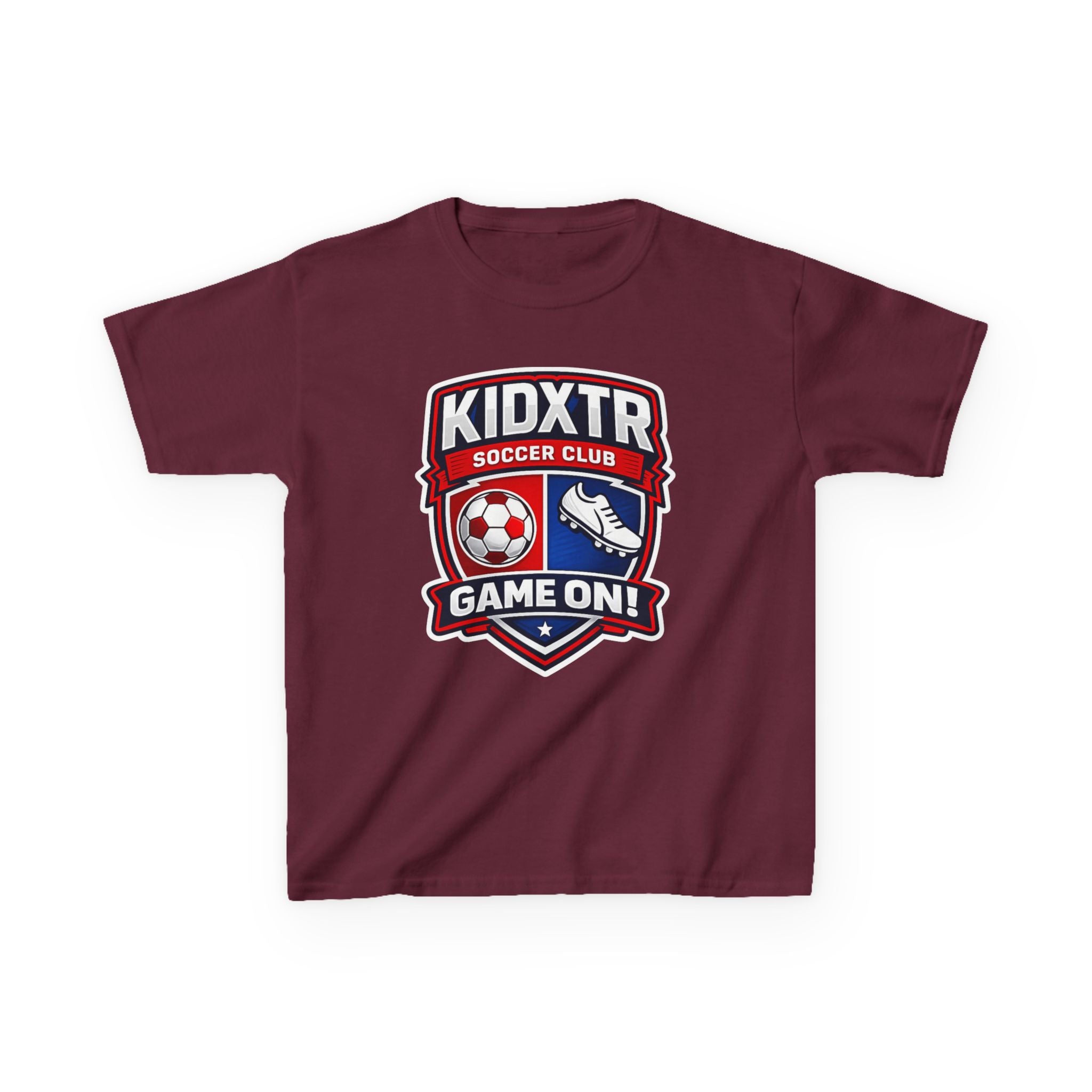 Kids Soccer Tee — Game On! Club Graphic Youth T-Shirt