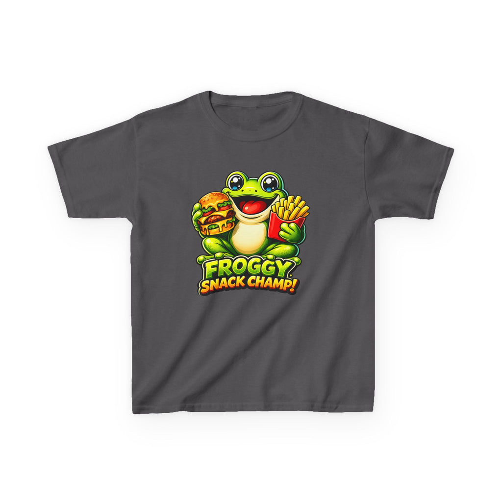 Kids Frog T-Shirt – Froggy Snack Graphic Tee
