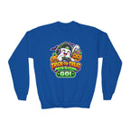 Kidxtr™ Kids Halloween Sweatshirt — 'Trick or Treat Mission' Halloween Graphic Crewneck