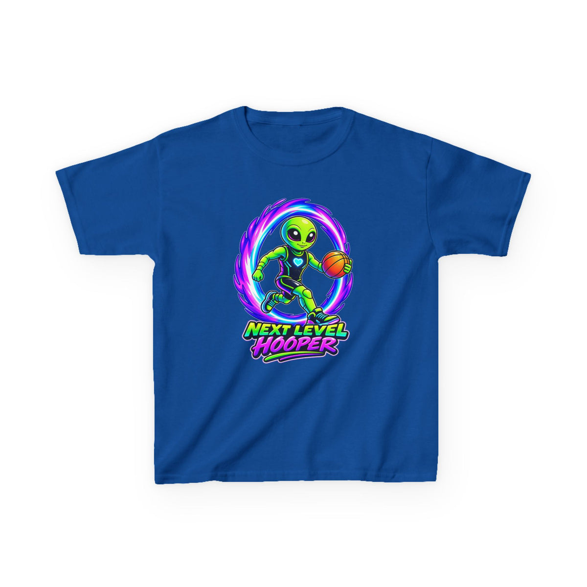 Kidxtr™ Kids Basketball T-Shirt — 'Next Level Hooper' Graphic Tee