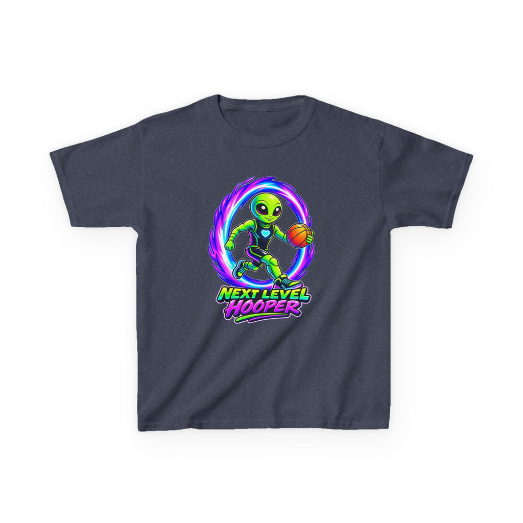 Kidxtr™ Kids Basketball T-Shirt — 'Next Level Hooper' Graphic Tee