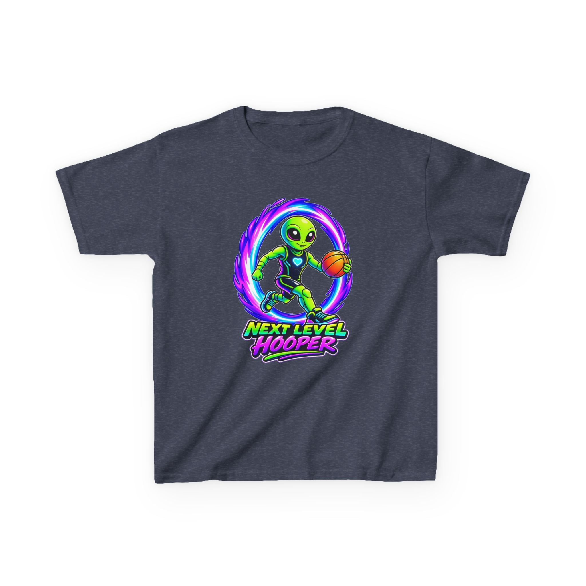 Kidxtr™ Kids Basketball T-Shirt — 'Next Level Hooper' Graphic Tee