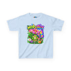 Kidxtr™ Kids Frog T-Shirt — 'Hop & Fly' Frog & Butterfly Graphic Tee