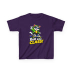 Kids Skateboarding Cat T-Shirt — 'Roll into Class!' Back-to-School Graphic Tee