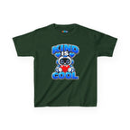 Kidxtr™ Kids Kindness T-Shirt — 'Kind Is Cool' Robot Heart Graphic Tee
